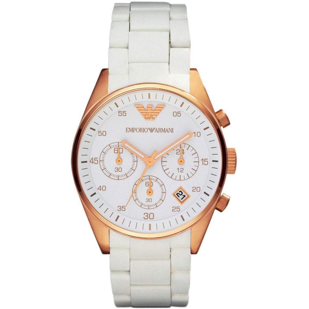 Emporio armani store ceramica white price