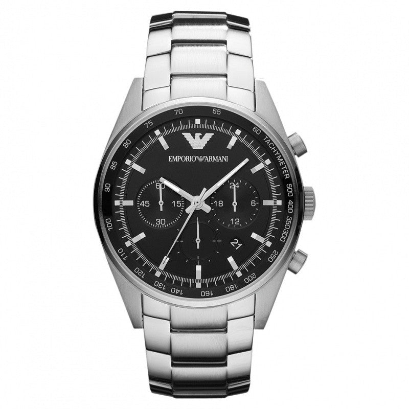 Emporio armani hot sale tachymeter watch