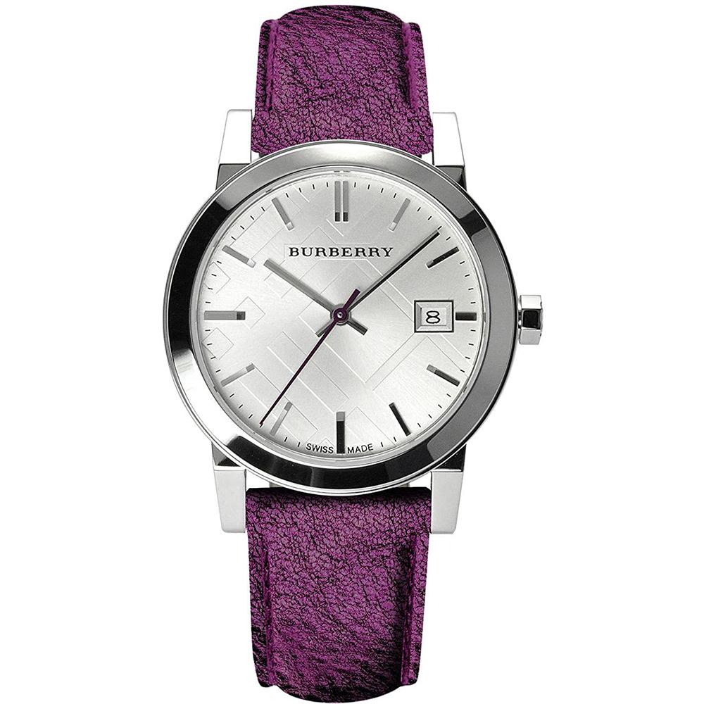 Burberry leather strap watch women's hotsell