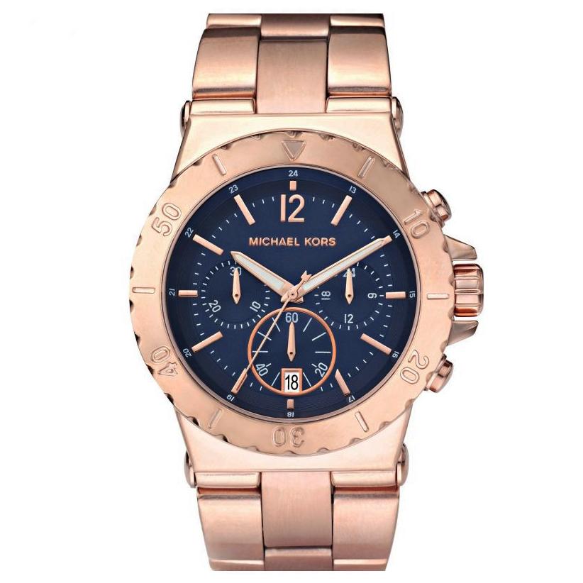 Michael Kors MK8319 Lexington Rose Gold Chronograph Watch