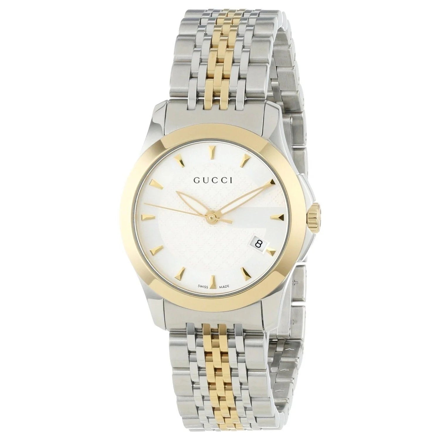 Gucci two tone hot sale women's watch