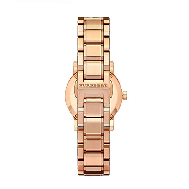 Ladies / Womens Swiss Rose Gold-Tone Stainless Steel Burberry Designer Watch BU9204