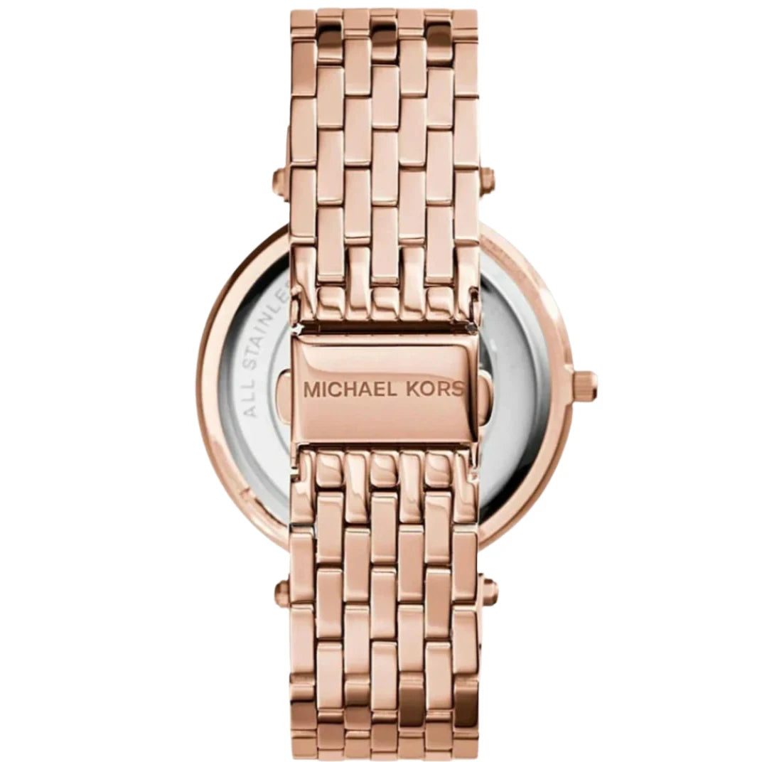 Michael Kors Ladies Darci Rose Gold Watch MK3399