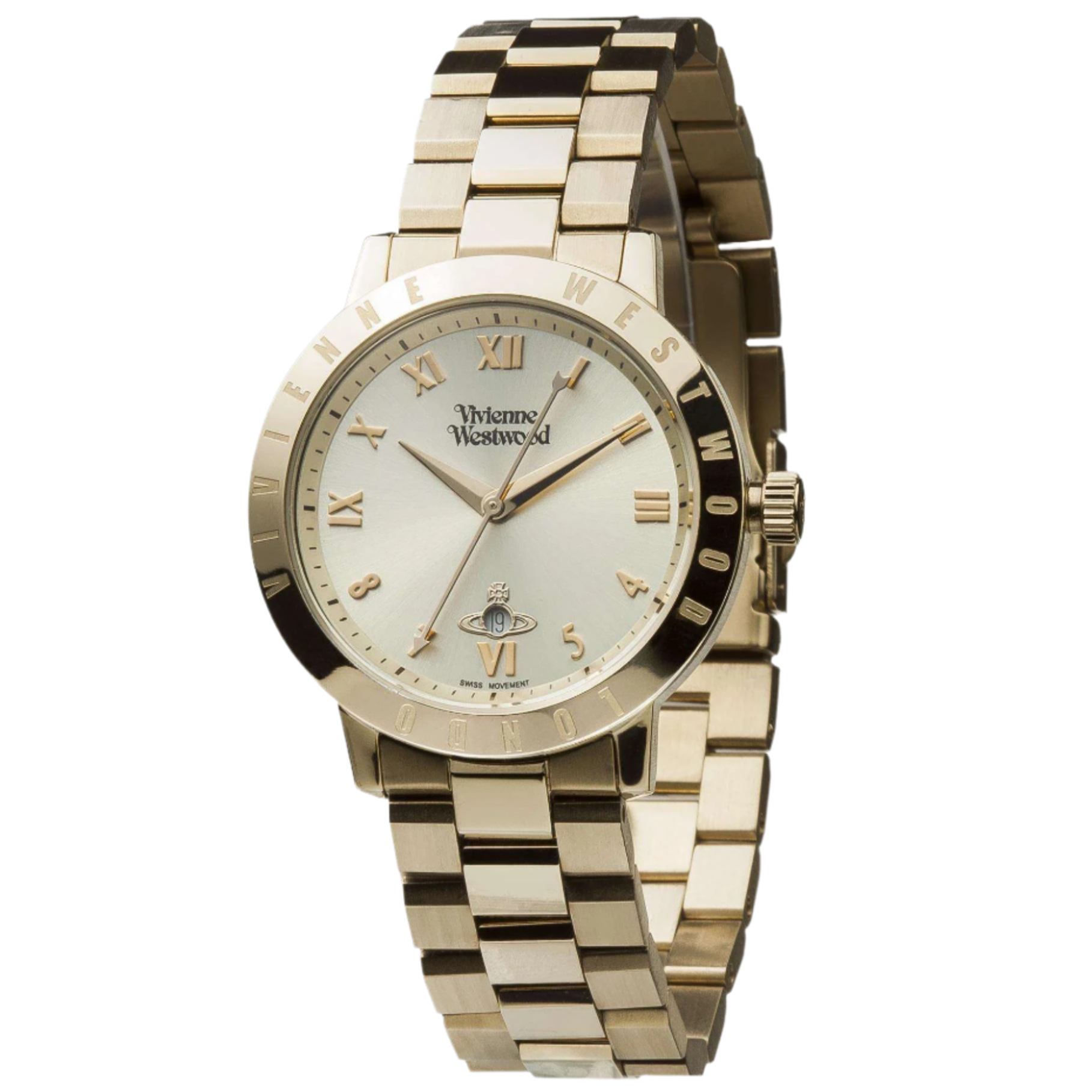 Vivienne Westwood Bloomsbury Gold Ladies Watch VV152GDGD