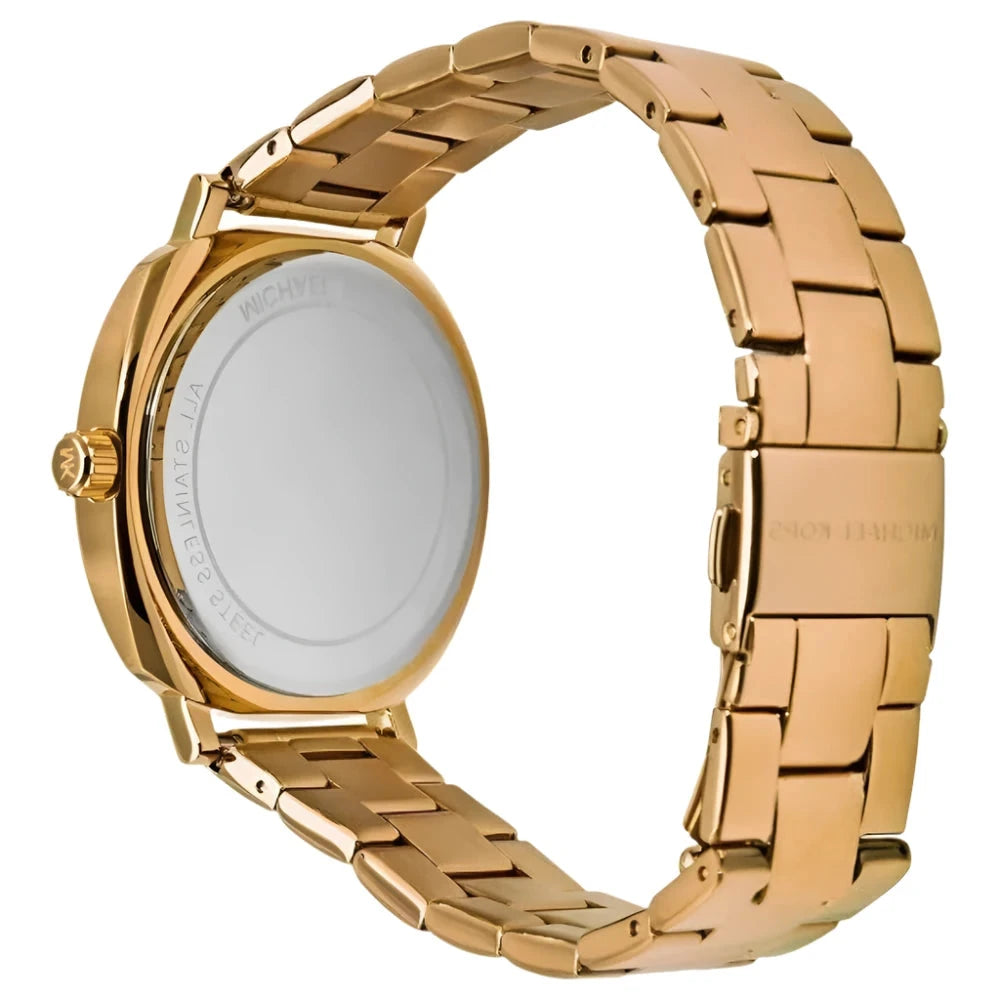 Michael Kors Ladies Gold Nia Watch MK3989