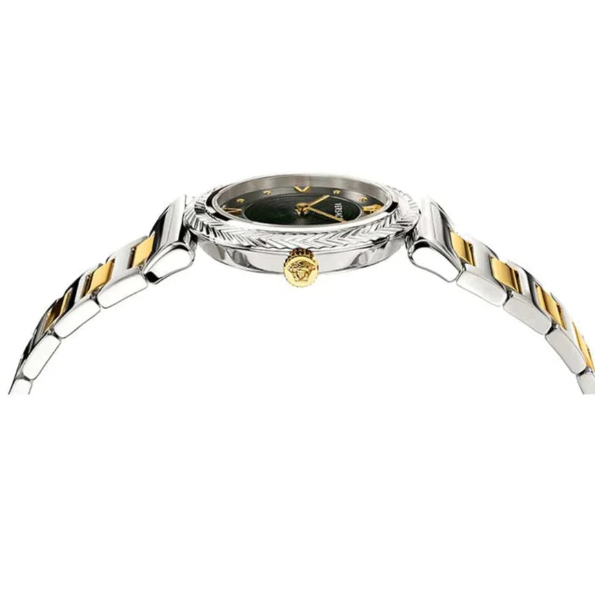 Versace VERE00518 V-Motif Ladies Two-Tone Watch