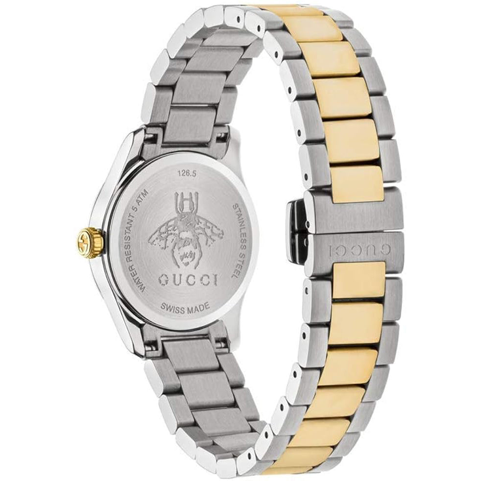 Gucci G-Timeless Ladies Two-Tone Watch YA1265012 fromReal Watch