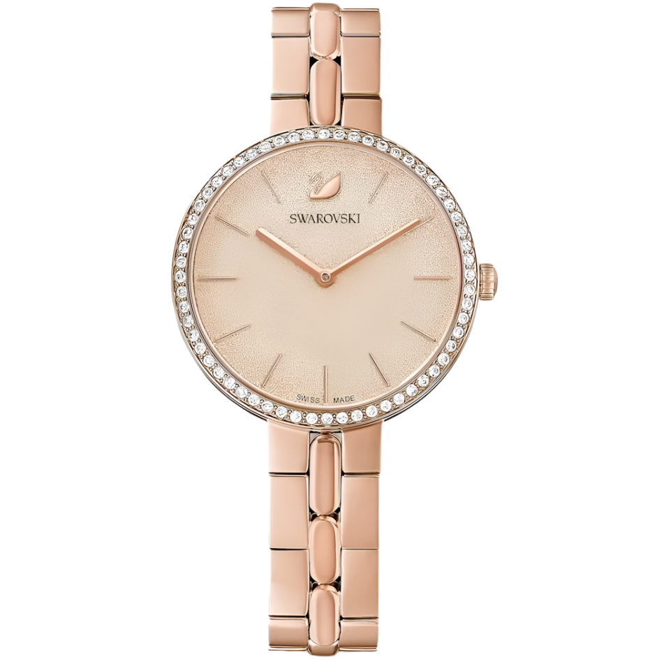 Swarovski Cosmopolitan Ladies Rose Gold Watch 5517800