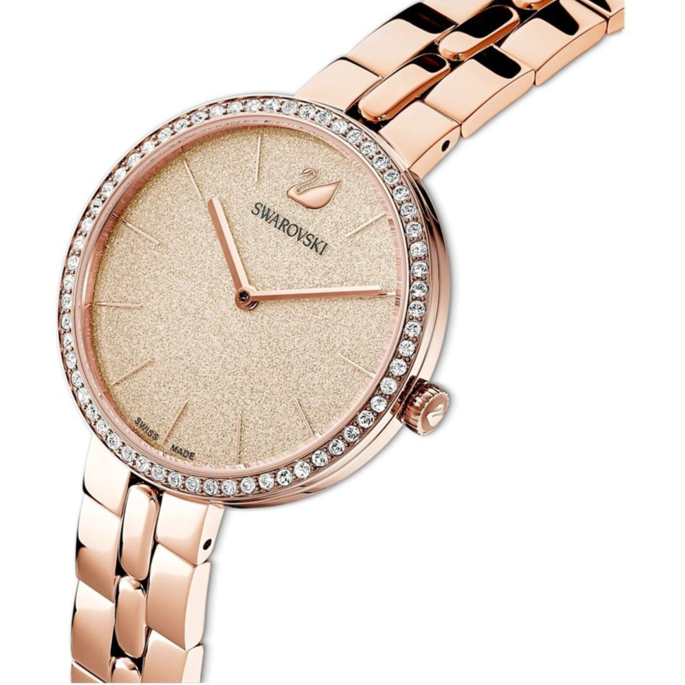 Swarovski Cosmopolitan Ladies Rose Gold Watch 5517800