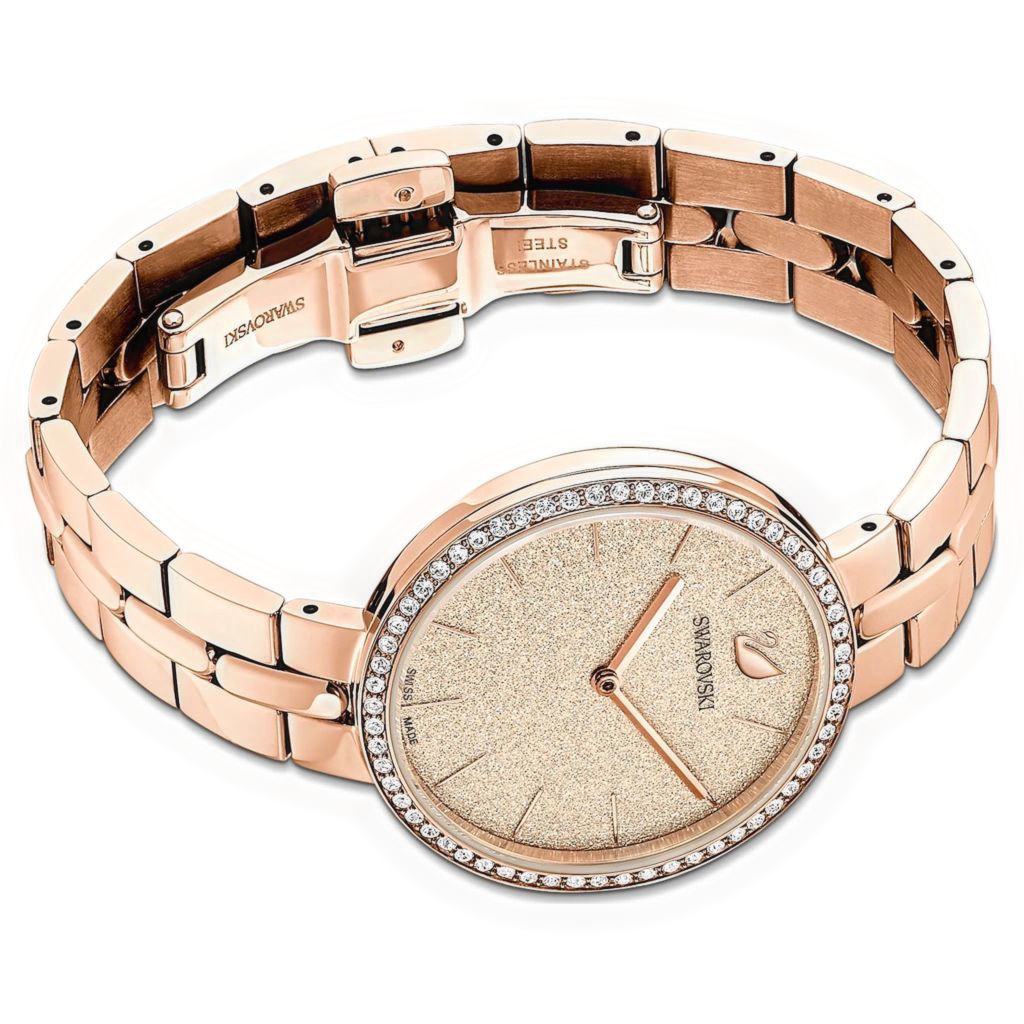 Swarovski Cosmopolitan Ladies Rose Gold Watch 5517800