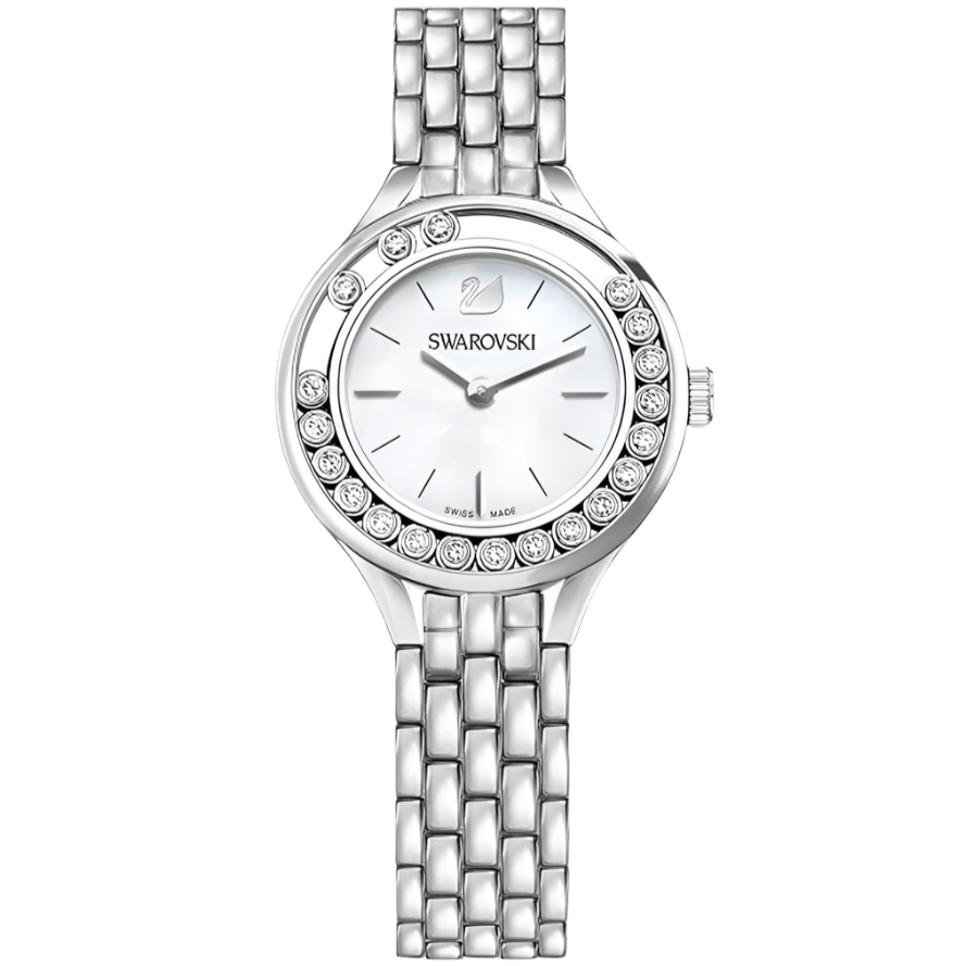 Swarovski Lovely Crystals Mini Ladies Silver Watch 5242901