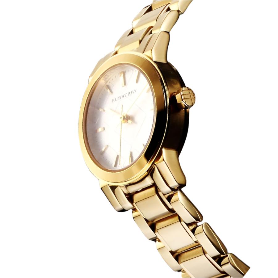 Ladies / Womens Gold Ion Plated Stainless Steel Burberry Bracelet Designer Watch BU9203