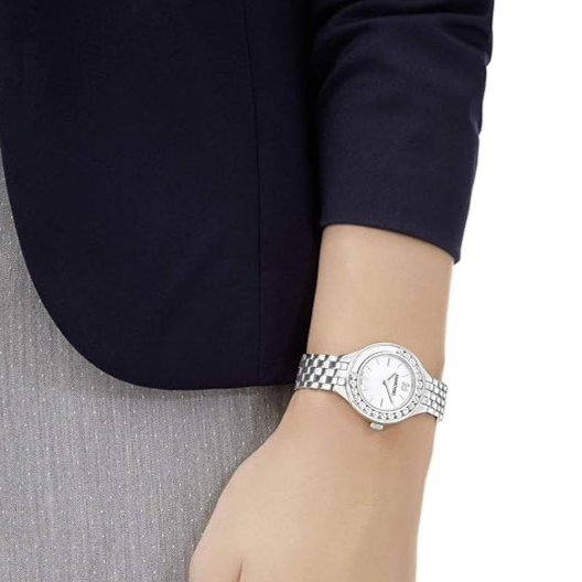 Swarovski Lovely Crystals Mini Ladies Silver Watch 5242901