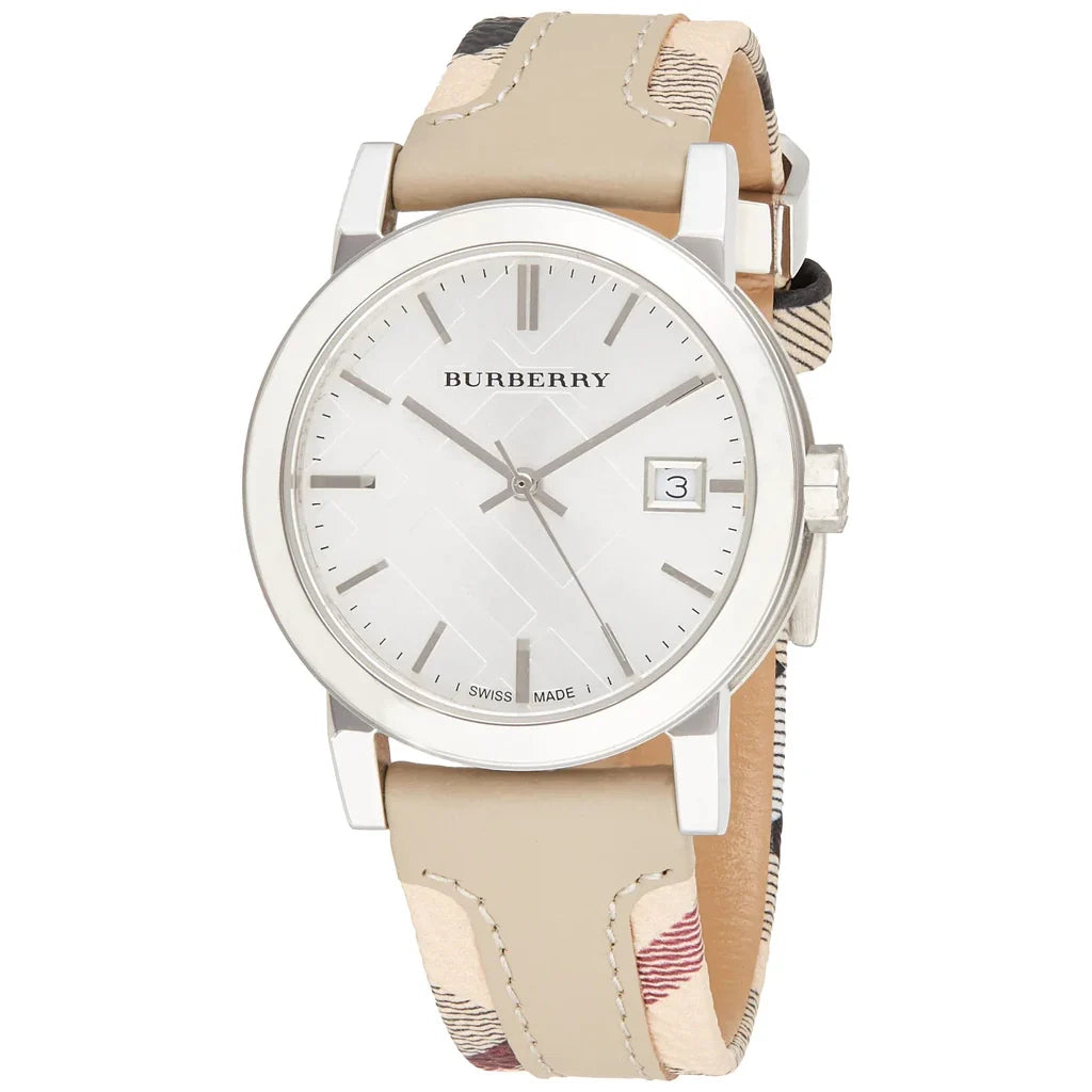 Burberry BU9132 The City Haymarket Ladies Beige Watch