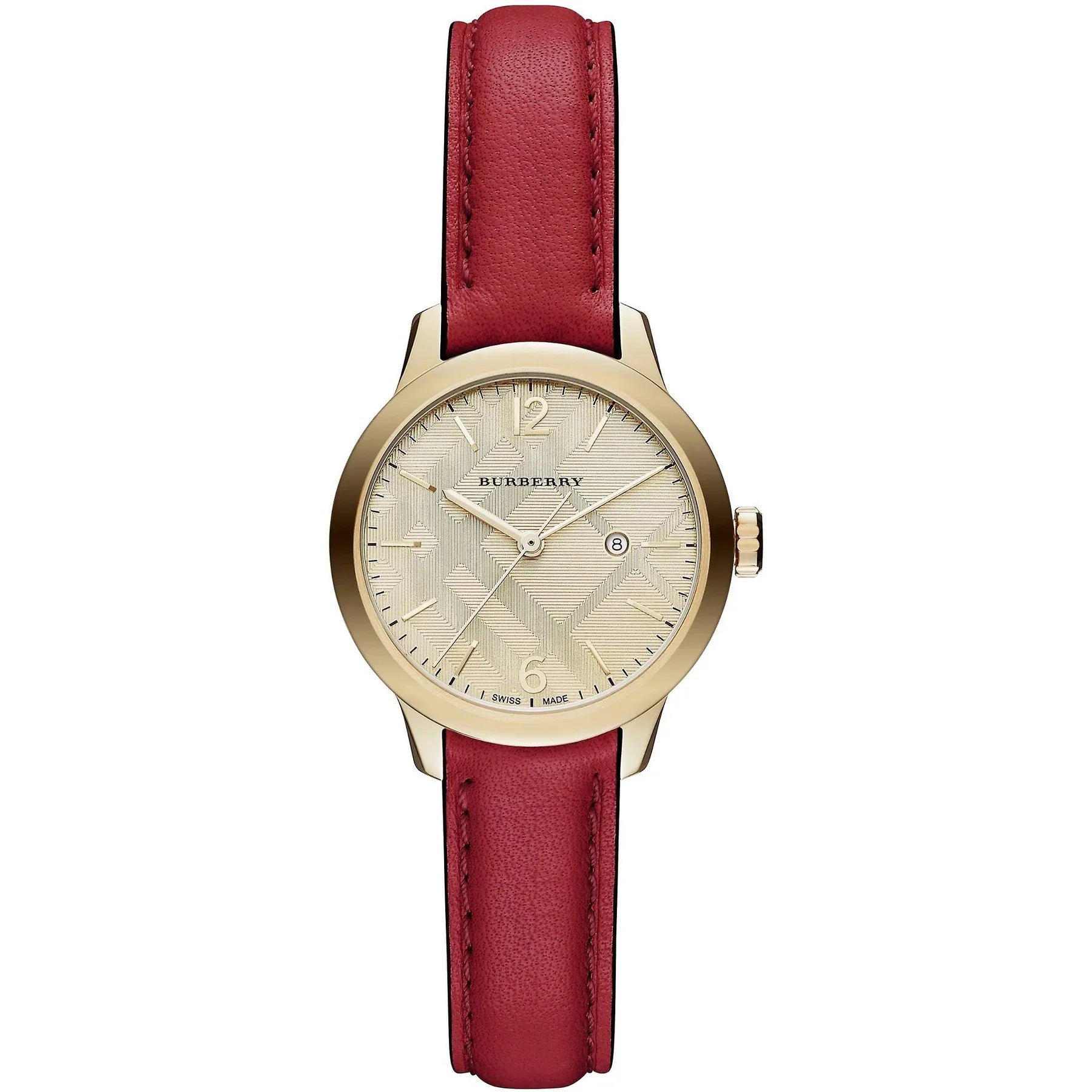 Burberry BU10102 Classic Ladies Red Watch