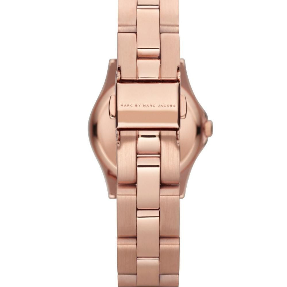 Ladies / Womens Baby Dave Rose Gold Stainless Steel Marc Jacobs Designer Watch MBM3235