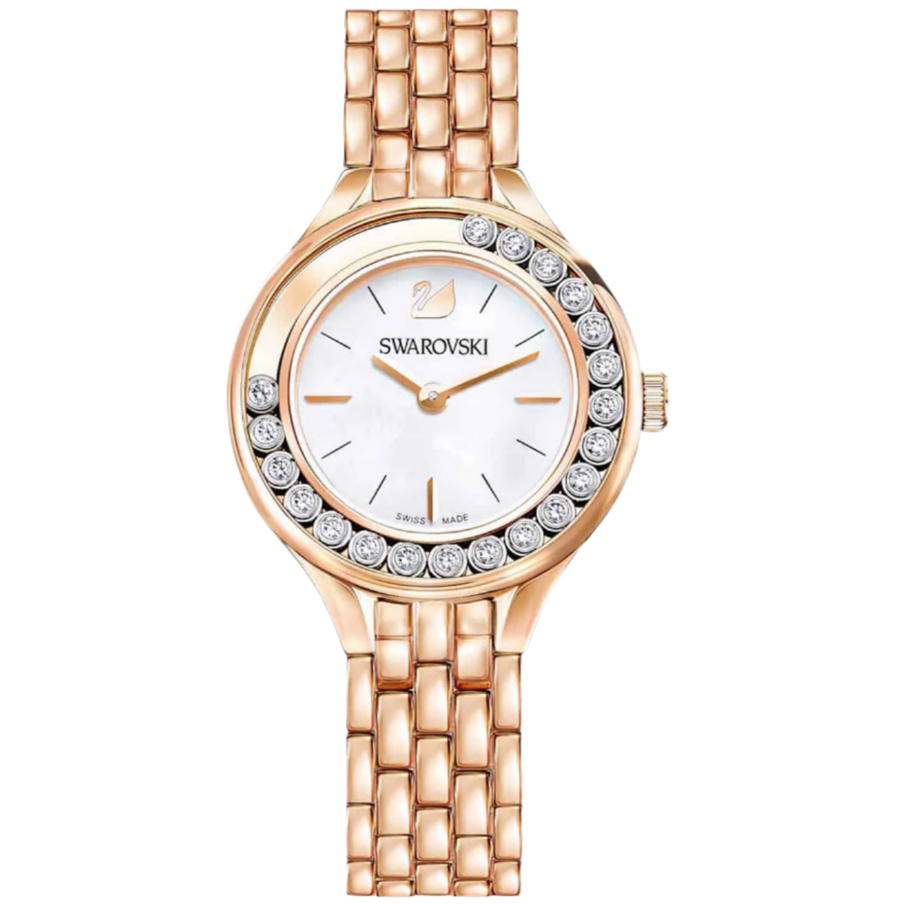 Swarovski Lovely Crystals Mini Ladies Rose Gold Watch 5261496