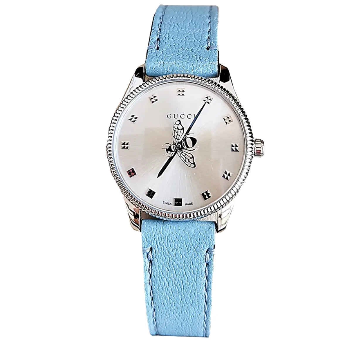 Gucci G-Timeless Ladies Blue Watch YA1265039