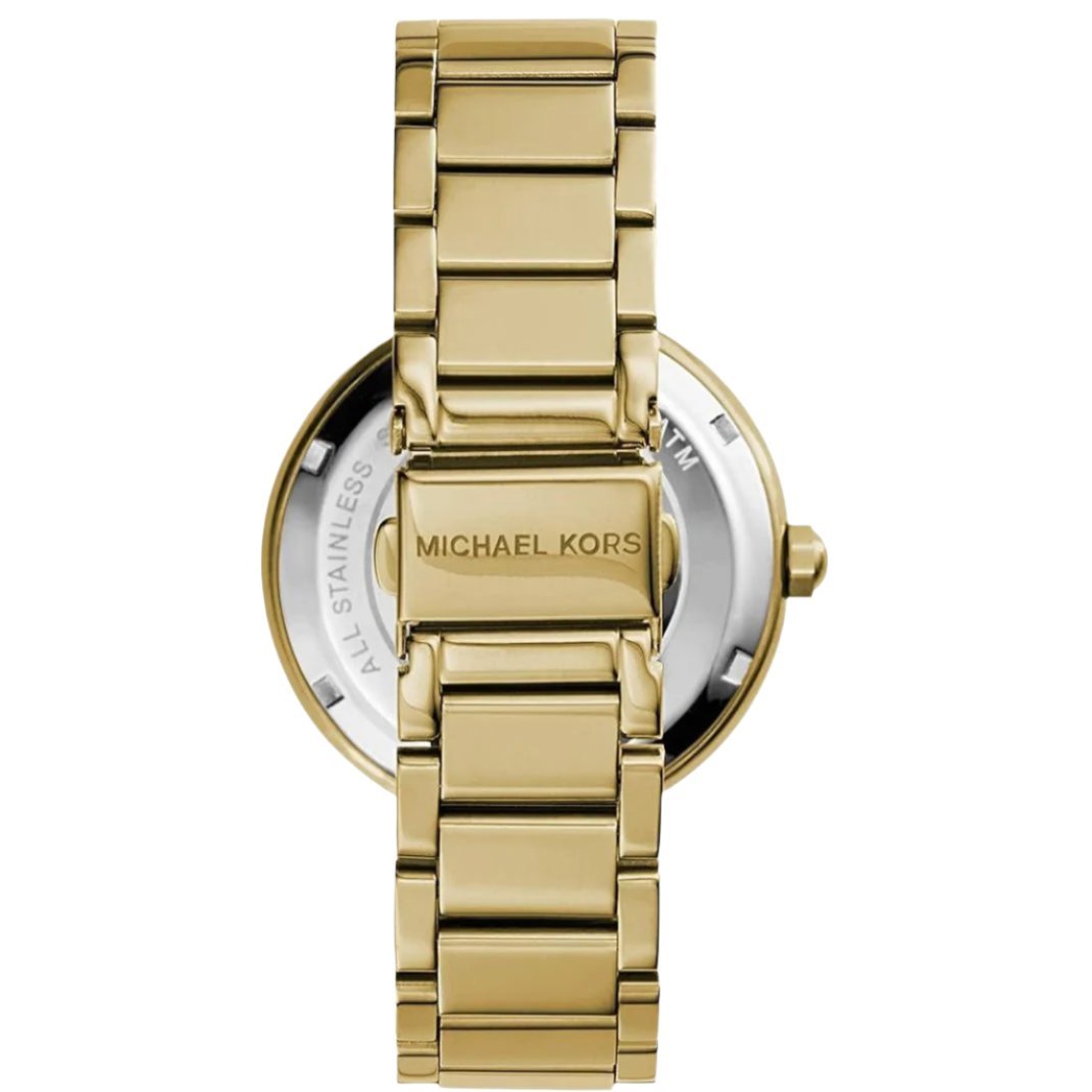 Michael Kors Ladies Darci Yellow Gold Watch MK3398