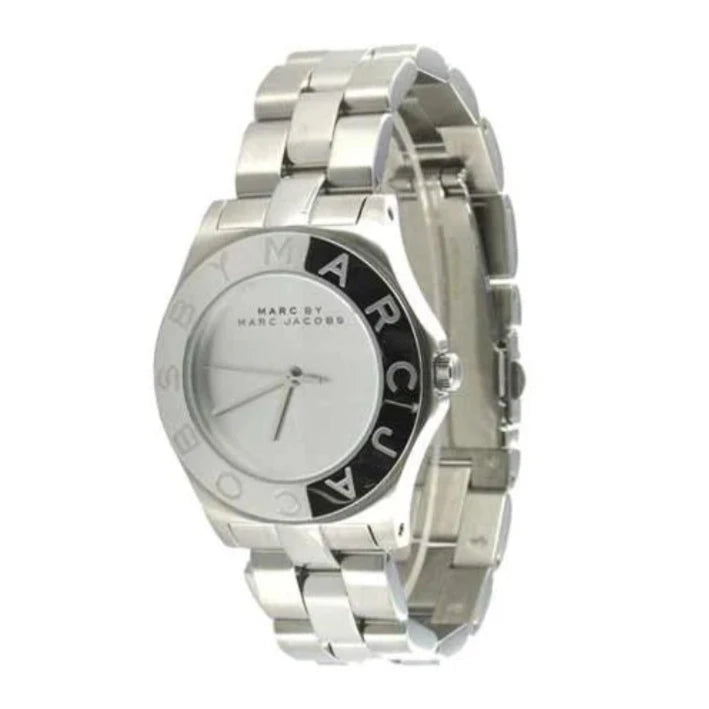 Ladies / Womens Blade Silver Stainless Steel Marc Jacobs Designer Watch MBM3125