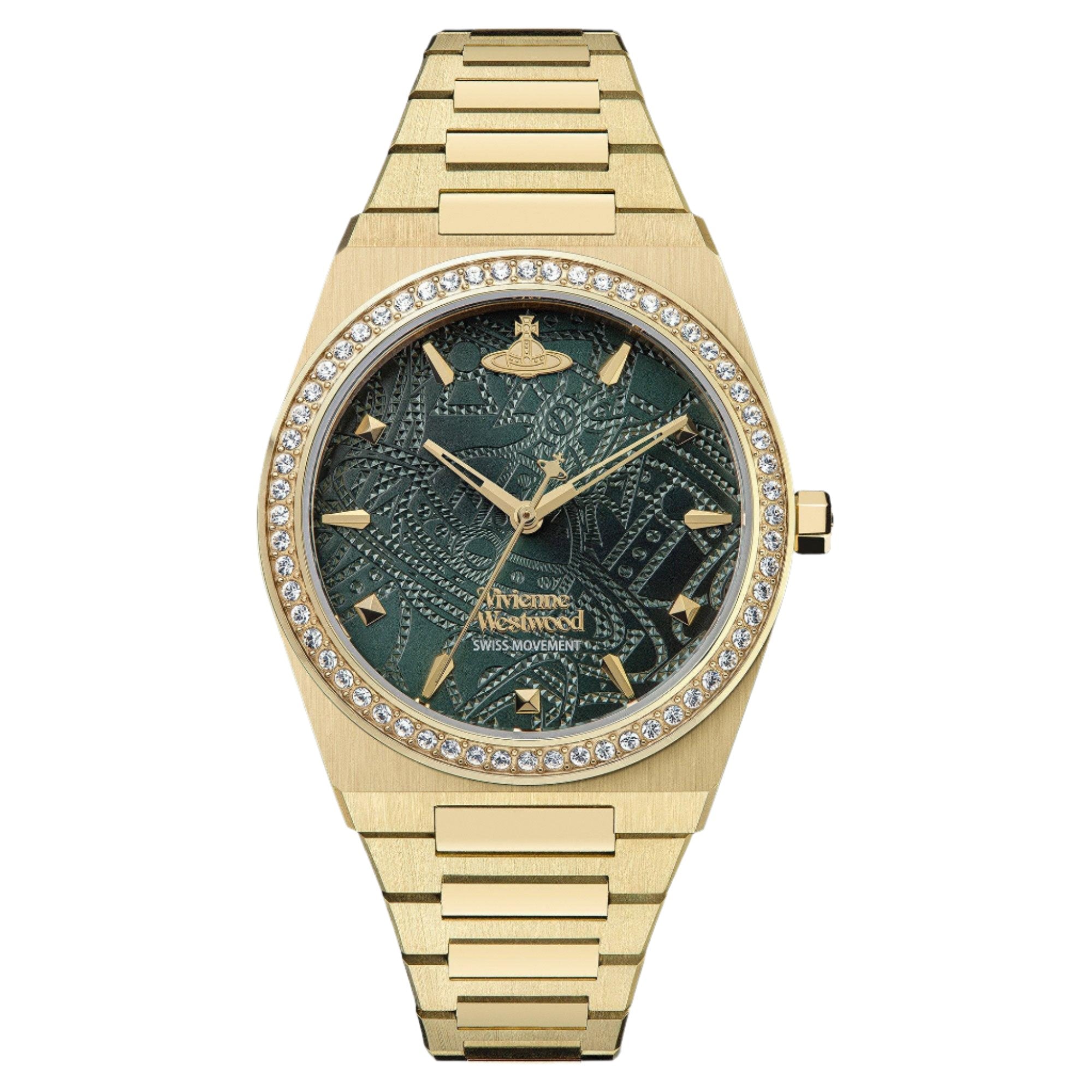 Vivienne Westwood Charterhouse Ladies Gold Watch VV244GDGR