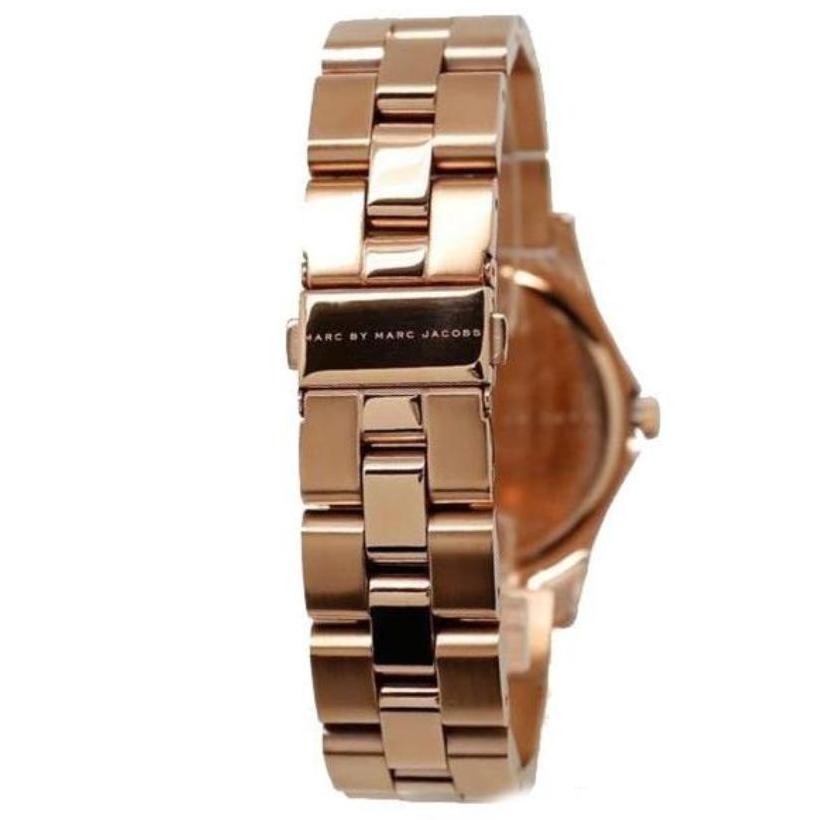 Ladies / Womens Henry Rose Gold Stainless Steel Marc Jacobs Designer Watch MBM3079