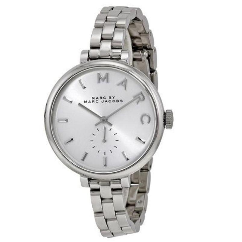 Ladies / Womens Sally Silver Stainless Steel Marc Jacobs Designer Watch MBM3362