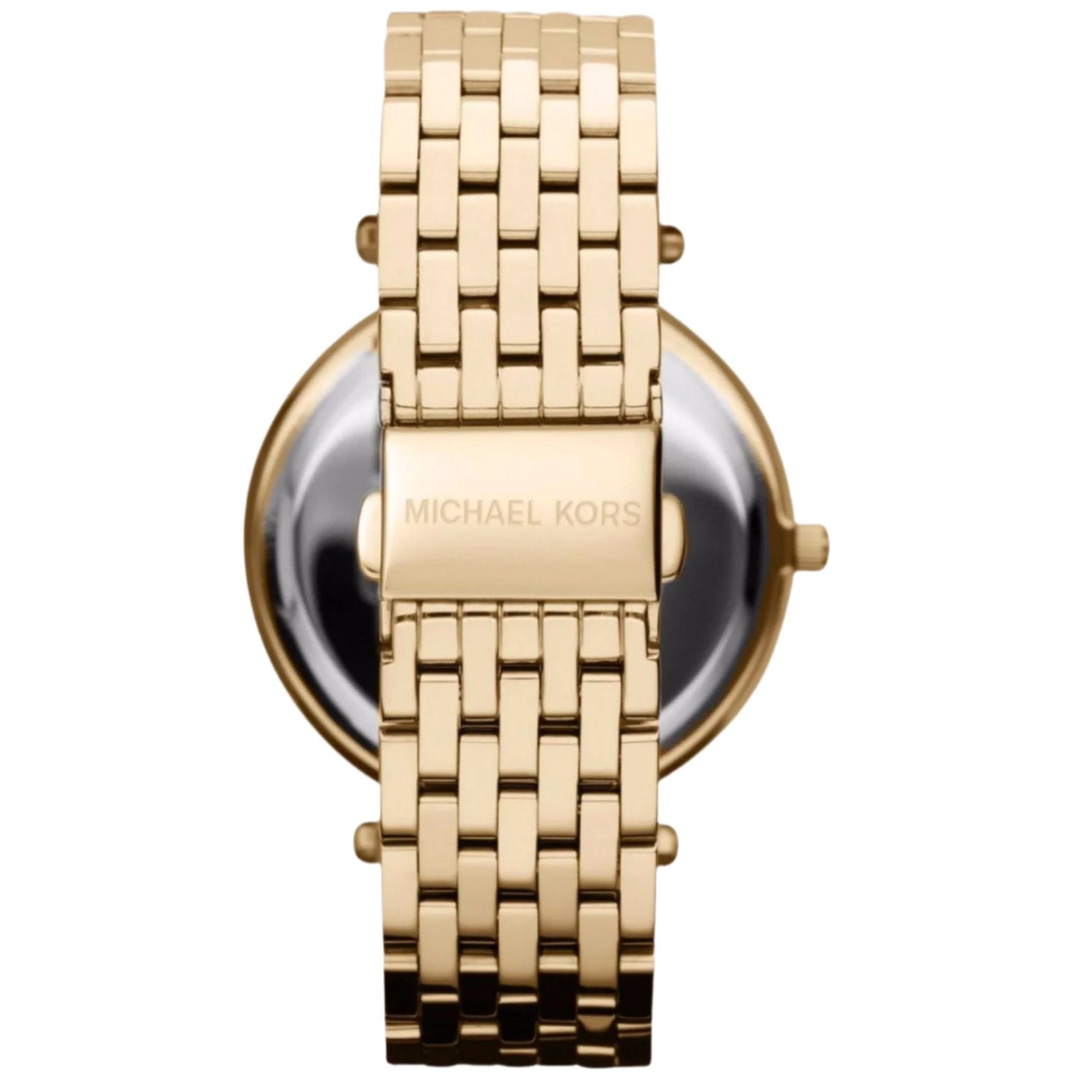 Ladies / Womens Darci Crystal Dial Gold-Tone Stainless Steel Michael Kors Designer Watch MK3438