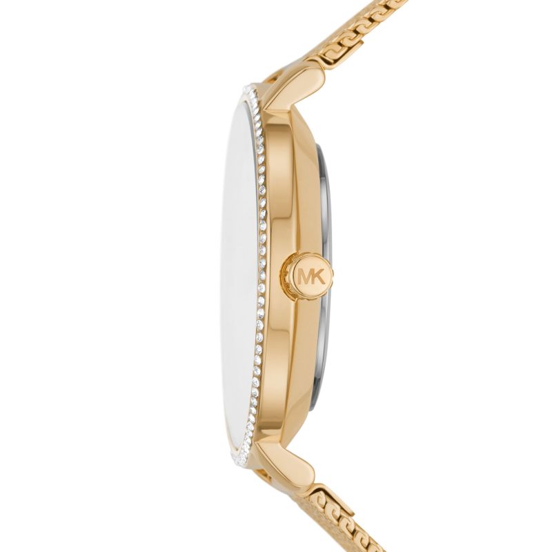 Michael Kors Gold Mini Pyper Pavé Ladies Watch MK4619