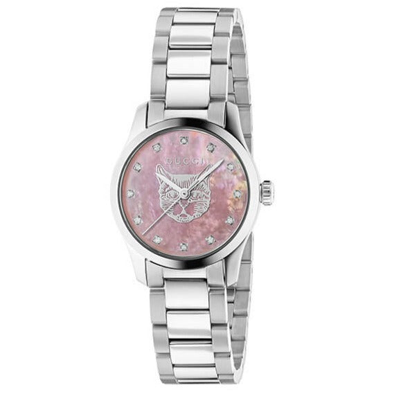 Gucci G-Timeless Ladies Pink Watch YA1265025