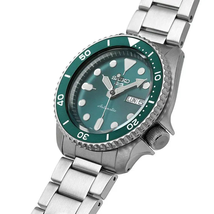 Seiko 5 Sports Auto Men's Green Watch SRPD61K1