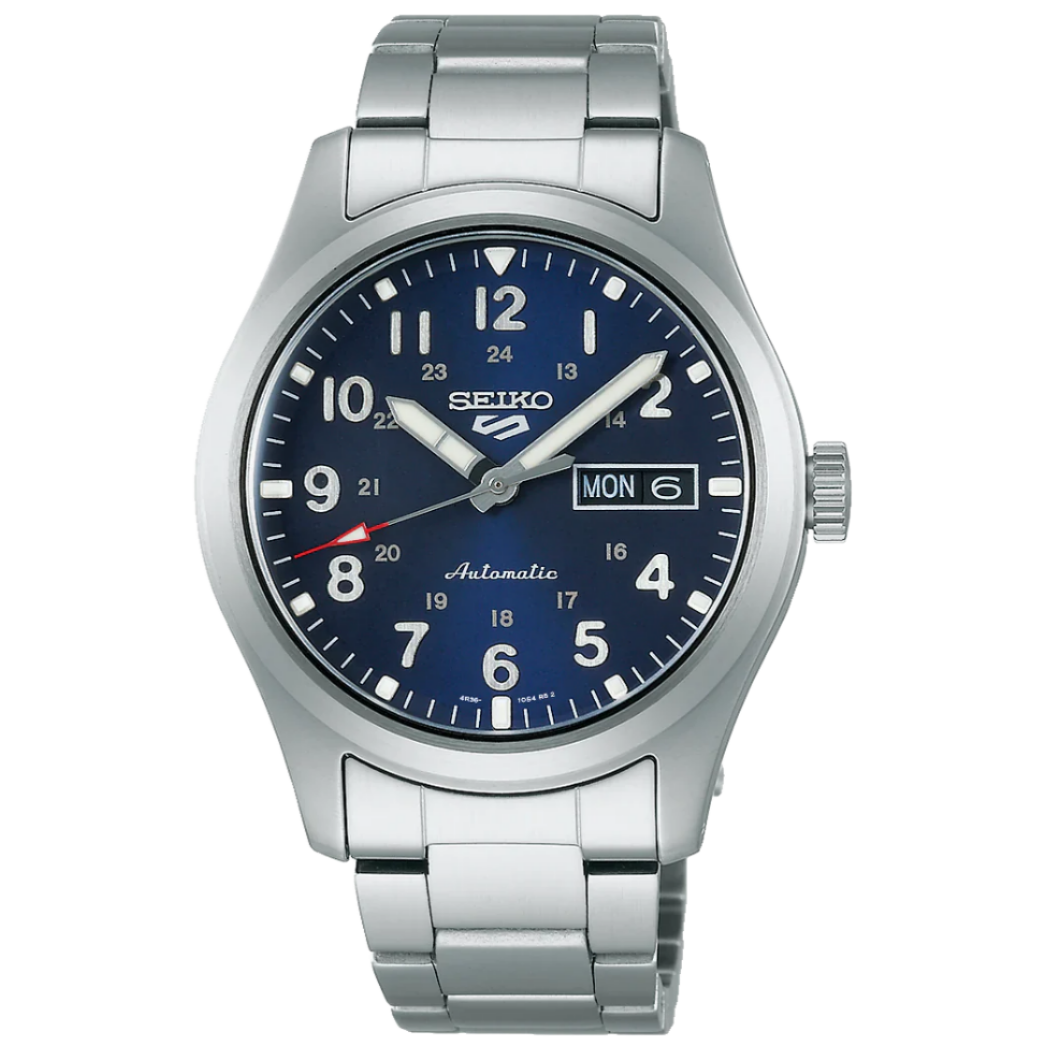 Seiko 5 Sports Auto Men's Blue Watch SRPG29K1