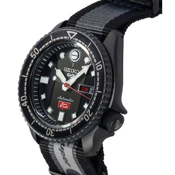 Seiko 5 Sports Auto Honda Super Club Men's Black Watch SRPJ75K1