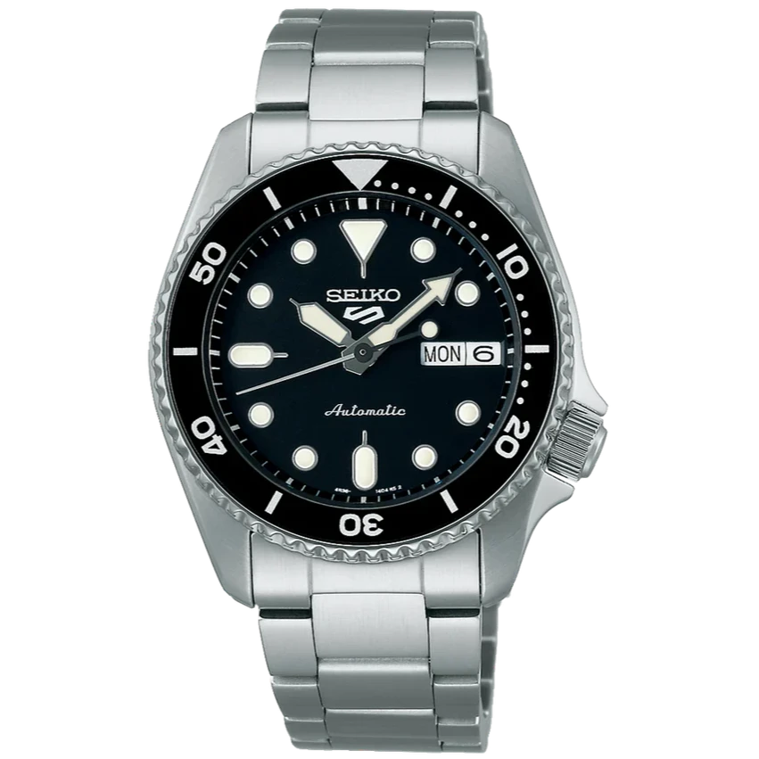 Seiko 5 Sports Auto Men's Black Watch SRPK29K1