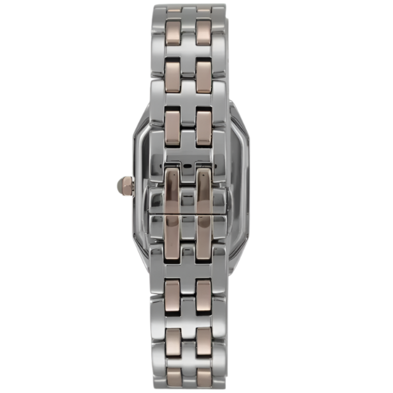 Ladies / Womens Two Tone Stainless Steel Bracelet Emporio Armani Designer Watch AR11146