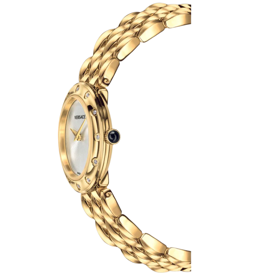 Versace VEBN00818 V-Flare Ladies Gold Watch