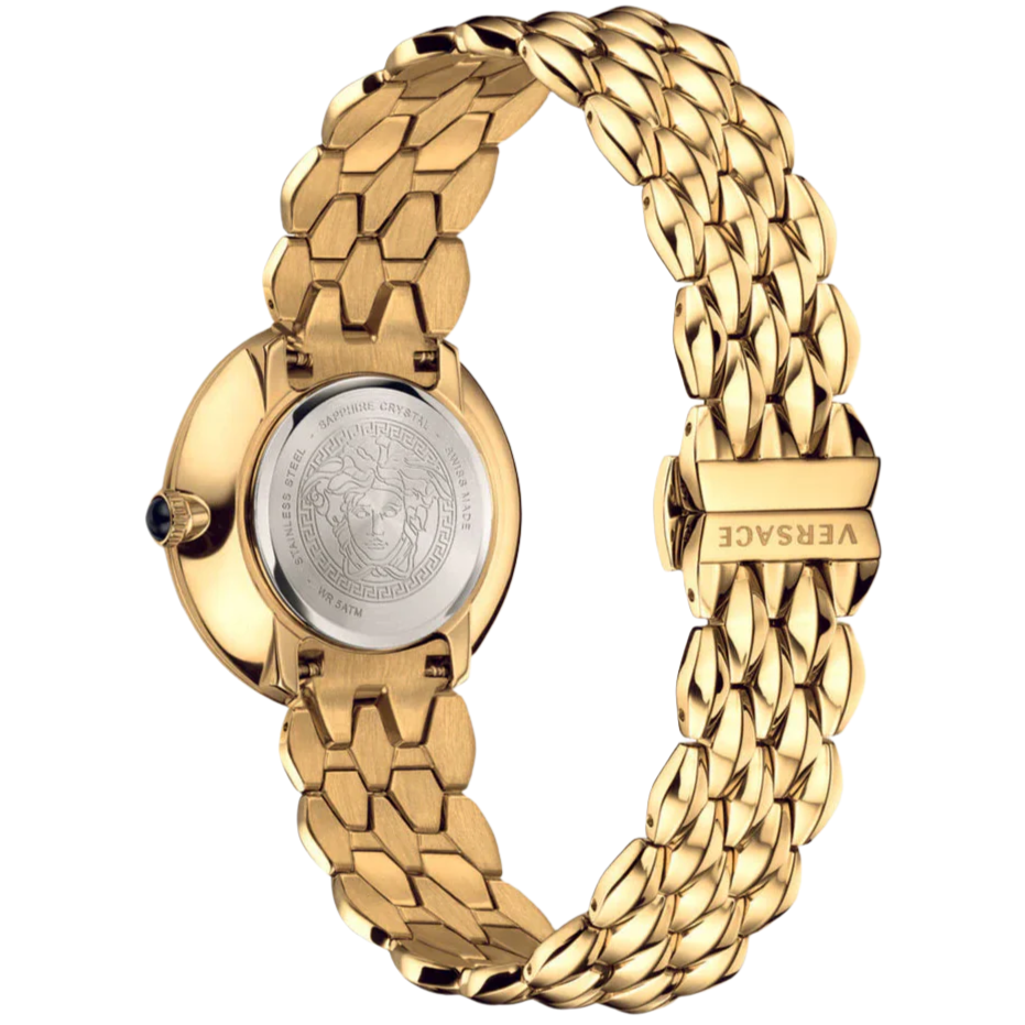 Versace VEBN00818 V-Flare Ladies Gold Watch