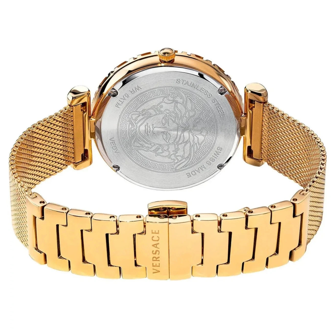 Versace VEDV00619 Palazzo Empire Greca Ladies Gold Watch