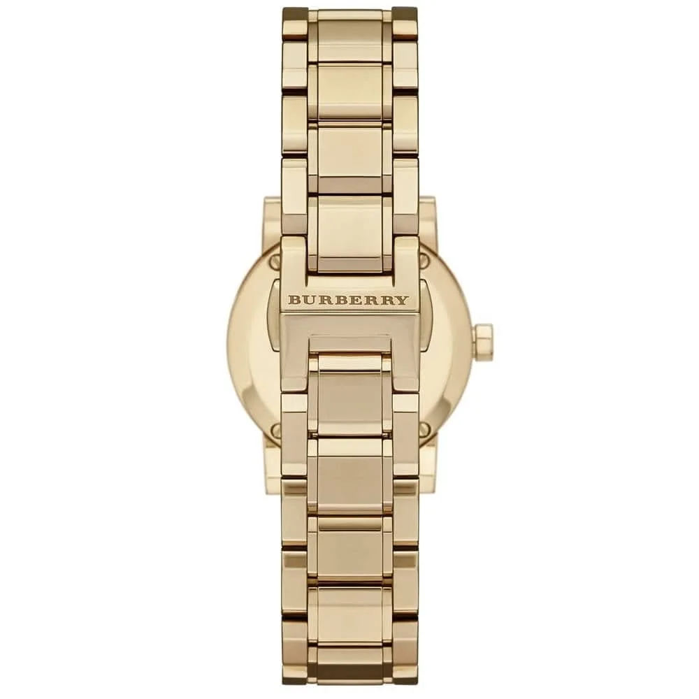 Burberry Ladies The City Gold Watch BU9227