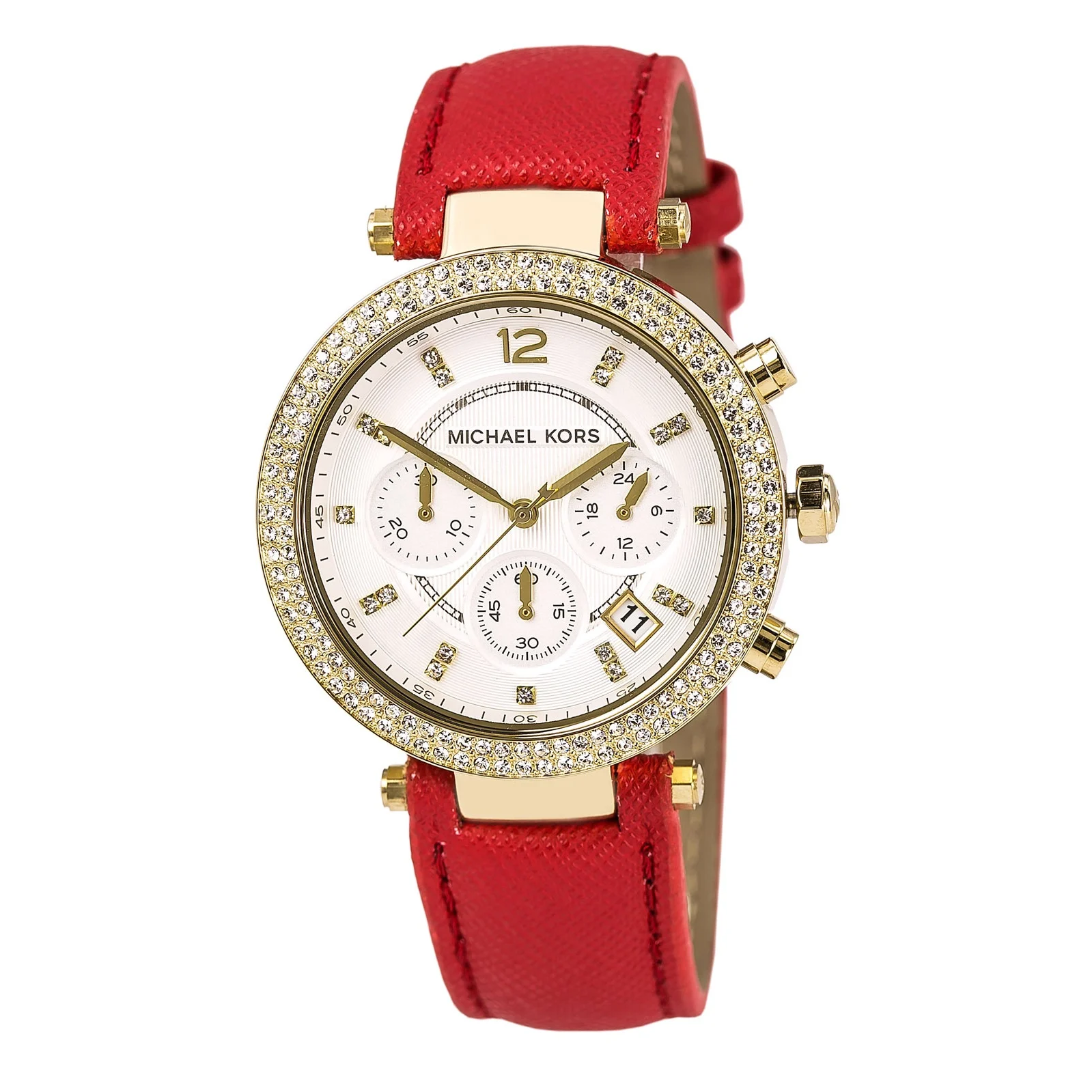 Michael Kors MK2297 Parker Chrono Ladies Pink Watch