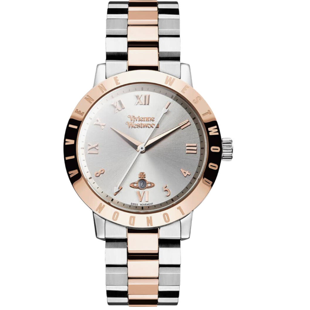 Vivienne Westwood Bloomsbury Two-Tone Ladies Watch VV152RSSL