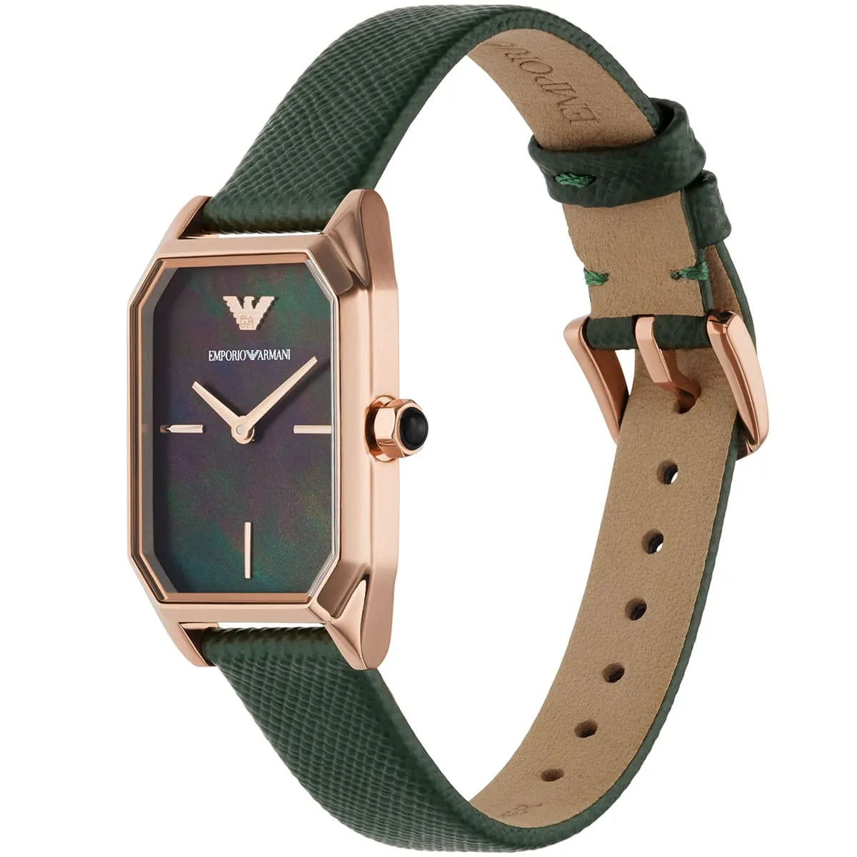 Emporio Armani Ladies Automatic Gioia Green Watch AR11149