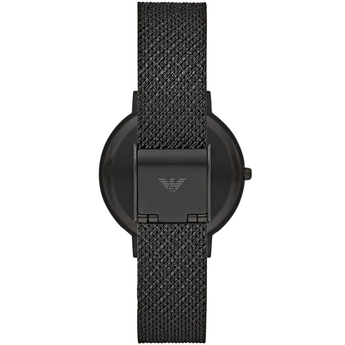 Ladies Black Stainless Steel Mesh Emporio Armani Watch AR11252