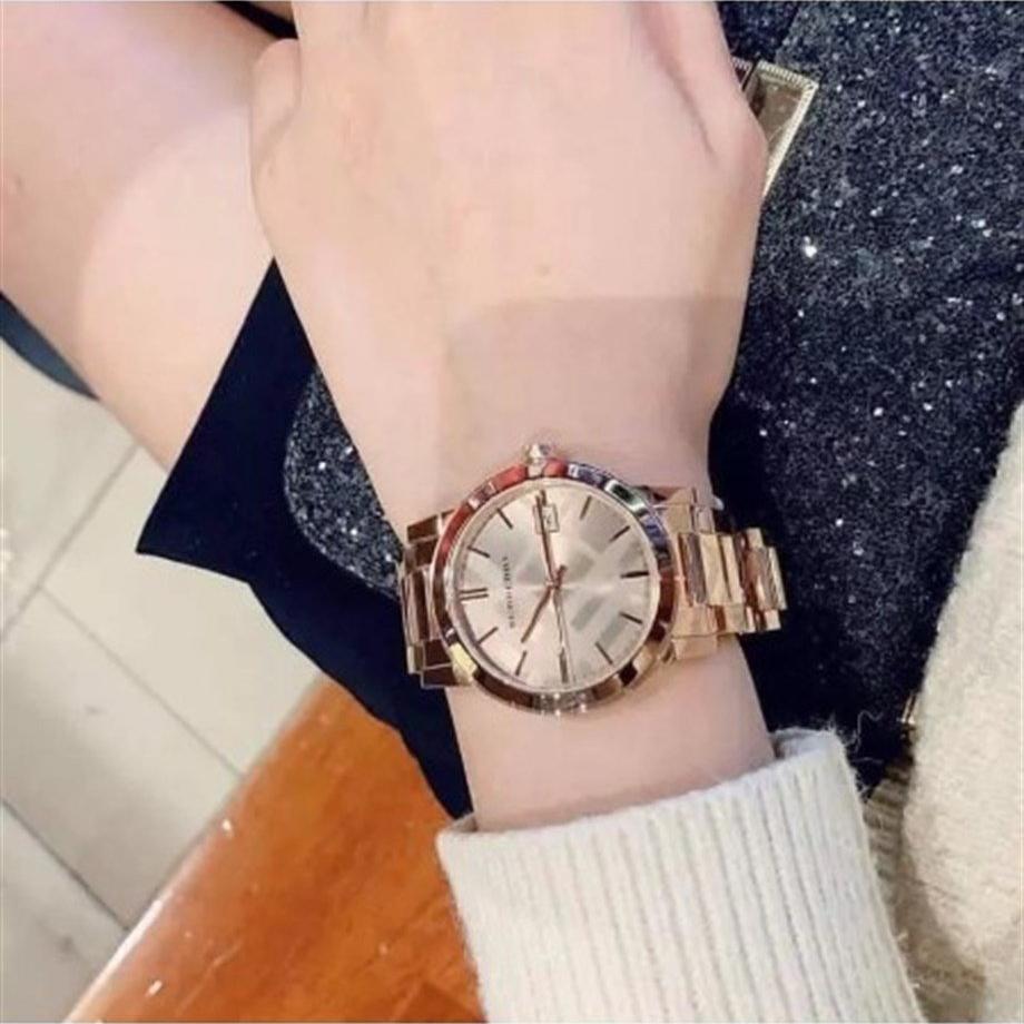 Burberry BU9146 The City Ladies Rose Gold Watch