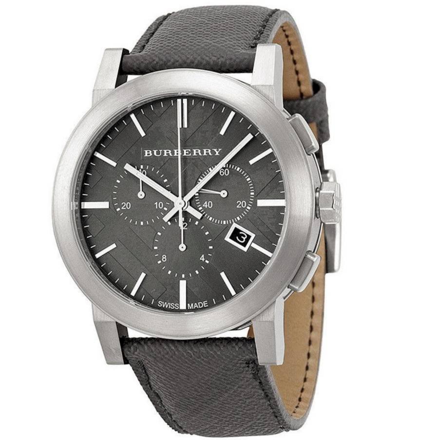 Burberry Men's Chronograph The City Beat Check Watch BU9359