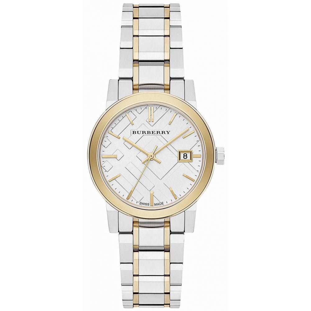 Burberry BU9115 The City Ladies Two-Tone Watch