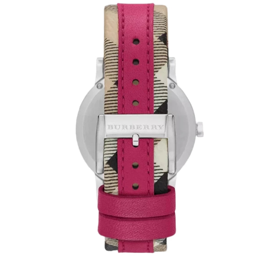 Burberry BU9149 The City Haymarket Ladies Pink Watch