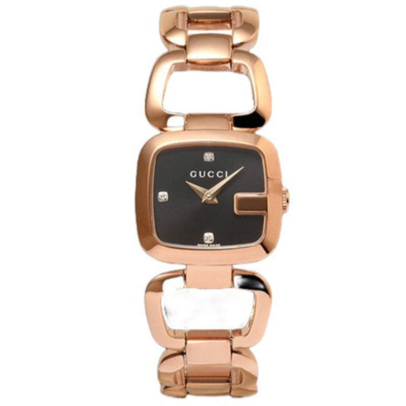 Gucci G-Gucci Ladies Rose Gold Watch YA125512