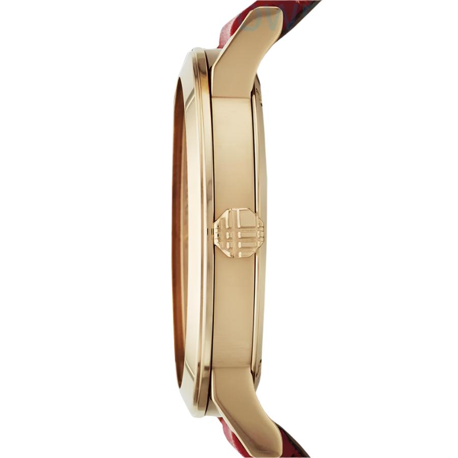 Burberry Ladies The City Check Champagne Watch BU9017