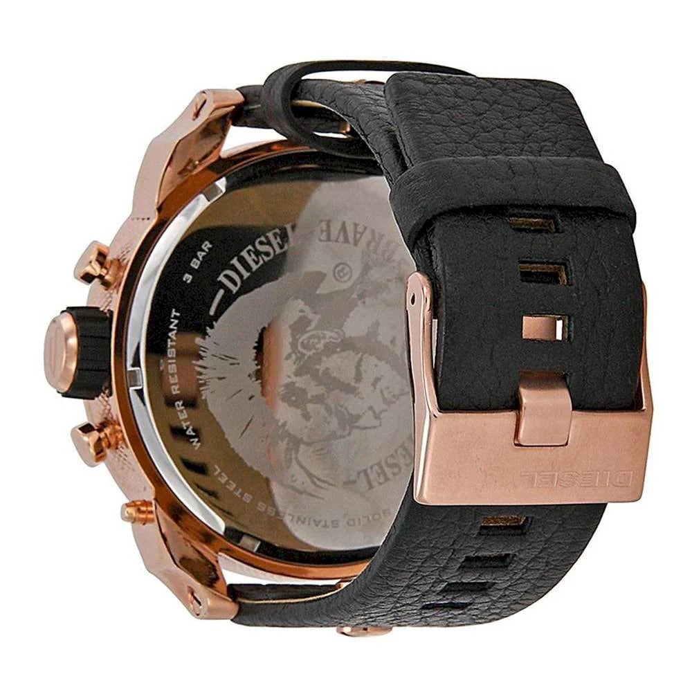 Mens / Gents Rose Gold Mr Daddy Chronograph Diesel Designer Watch DZ7261